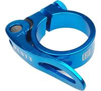 PLATT cierres de sillín para bicicletas,Abrazadera para Silla de Bici montaña de Aleación de Alumini con Palanca liberación rápida 34.9MM azul