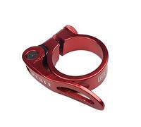 PLATT cierres de sillín para bicicletas,Abrazadera para Silla de Bici montaña de Aleación de Alumini con Palanca liberación rápida 28.6/31.8/34.9MM