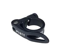PLATT cierres de sillín para bicicletas,Abrazadera para Silla de Bici montaña de Aleación de Alumini con Palanca liberación rápida 28.6MM negro