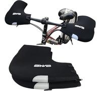 PLATTBK Guantes para Manillar de Bicicleta Cálido Invierno Impermeable Antiviento Mitones,Manoplas para MTB Carretera