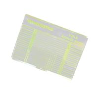 Plattenspieler-Ausrichtungswerkzeug - Winkelmesser Für Phono-Tonabnehmer, Hochwertiges Acryl Justage-Tool Zur Tonarmkartuschenausrichtung, 8mm Dicke | Für HiFi Audio Plattenspieler Justierung