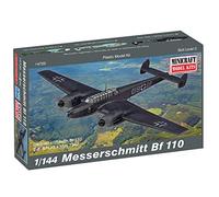 Platz Minicraft 014720 1/144 Bf-110 Messerschmitt, Juego