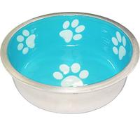 Platz Pet SUPPLISES&Fun Majestic Bowl - Plato pequeño para perro, color azul turquesa