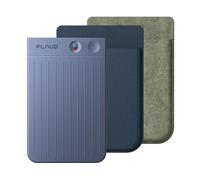 Plaud Note Grabadora de Voz IA con Funda Azul y Verde Transcribe Resume Transcripción IA, Soporta 112 Idiomas Control de Reunión con App Genial para Lección Llamada Entrevista Charlas Clases