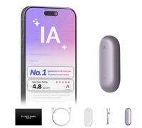Plaud NotePin Grabadora de Voz con IA, Control por App para Tomar Notas, transcripción y Resumen con IA, soporta 112 Idiomas, 64 GB, grabadora de Audio para conferencias, reuniones, Púrpura Atardecer