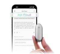 Plaud NotePin Grabadora de Voz IA Wearable Transcripción y Resúmenes | Grabadora IA con 2 Accesorios, para Profesionales, Reuniones, Entrevistas, Clases, Teams, 112 Idiomas, Find My