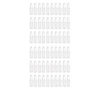 Plawee 60Pcs de Vacías Transparentes 50Ml Contenedor Recargable de Plástico Mini Contenedores Cosméticos VacíOs