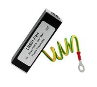 Plawee Protector de SobretensióN de Fax TelefóNico Supresor de Truenos RJ11 Kl01-P4H Negro RJ11 ADSL
