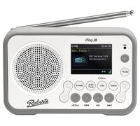 Play 20 Digital DAB/DAB Fm RDS Radio Portátil con Bluetooth Blanco PLAY20WT