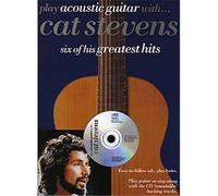 Play Acoustic Guitar With... Cat Stevens. Partituras, CD para Tablatura de Guitarra(Pentagramas )