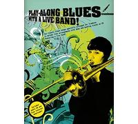 Play-along blues with a live band: trombone (book and cd) +cd