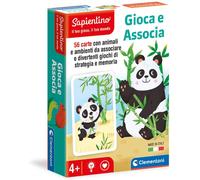 Play and Associate - Los animales Clementoni