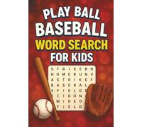 Play Ball Baseball Word Search for Kids: A Beautiful Baseball Puzzle Activity Book, Perfect Gift for Adults, Seniors, and Teens
