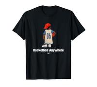Play Basketball, Basketball Anywhere Illustration Graphic Camiseta