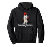 Play Basketball, Basketball Anywhere Illustration Graphic Sudadera con Capucha