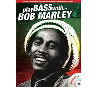 Play Bass With. Bob Marley. Partituras, CD para Acordes Guitarra Bajo, Bajo