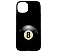 Play Billiards, No 8 Billiard Pool or Snooker Balls Number 8 Carcasa para iPhone 15 Plus