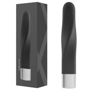 Play:Bullet bed geek Mini Masajeador para Ella - Bala Vibradora de Silicona para Estimulación Personal - Juguete Sexual Multivelocidad - Estimulador Íntimo para el Placer Femenino (Negro)