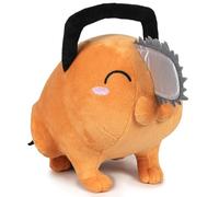 Play by Play Chainsaw Man Pochita - Figura de peluche (32 cm, sentado con el ojo cerrado)