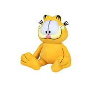 Play by Play Garfield Emoji Cute - Peluche de gato sentado de la película The Garfield Movie, altura 20 cm (16 cm sentado) (clásico)