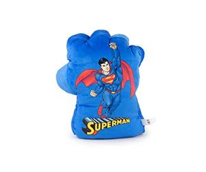Play by Play Guantes de Boxeo de Peluche con Signo de DC Comics, Batman, Joker - 1 Pieza para diestros (Superman), Bunt, Estándar Unisex niños