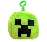PLAY BY PLAY Minecraft 760026240 - Llavero y colgante para bolso (7 cm, 4 variantes), verde, Talla única