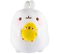 Play by Play Molang & Piu Piu Licencia de peluche - Peluche de peluche 14-32 cm < Molang con Piu Piu 32 cm >