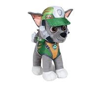 Play by Play Paw Patrol - Peluches Dino Rescue, Rubble, Chase, Skye, Marshall, Rex, Zuma, Rocky, Patrulla canina27cm, 100% Fibra reciclada (760020096 Rocky)