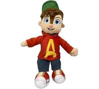 Play by Play Peluche gigante XXL Personaje ALVIN SUPERSTAR Ardilla Chipmunsk - La versión más grande del mercado - Altura 60 cm