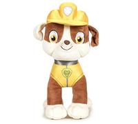 Play by Play Peluche Personaje Rubble - LA Patrulla Canina - Perro Bulldog INGLÉS Constructor (27CM DE PIE)
