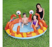 POOL PLAY CENTER JUEGO INFLABLE CON JUEGOS JARDÍN DE CANGREJO DE AGUA 32233