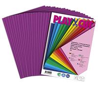 PLAY-CUT, Cartulina fotográfica, tamaño A4, 300 g/m², 20 hojas, color morado