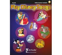Play disney songs solo - 12 classic disney songs with + enregistrement(s) en ligne - flute (FLUTE TRAVERSIE)