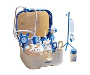 Play Doctor Set: juguetes interactivos con sonido ligero, kit de juego de rol educativo, equipo de simulación de hospital para niños, juego creativo e imaginativo, accesorios de simulación de aprendiz