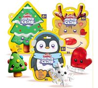 Play-Doh Arcilla de secado al aire, paquete de 3 unidades, 1 chicle verde, 1 menta roja, 1 algodón de azúcar azul, relleno de calcetines, relleno de bolsas de regalo, suministros de arte, artes y