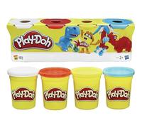 PLAYDOH PACK 4 BOTES (Colores surtidos)