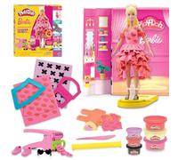 Play-Doh Barbie Desfile de Moda, Estuche de pasta de modelar