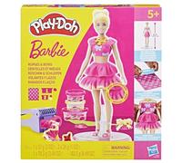 Play-Doh Barbie - Juego de muñecas con volantes y lazos