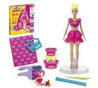 Play-doh Barbie Ruffles and Bows Set Make Doll Roport con Modelado Compuesto y 9 Accesorios de moda Artes y manualidades para nias y nios 5+