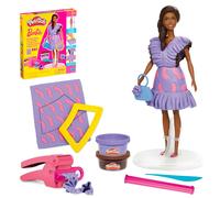 Play-Doh Barbie Ruffles & Braids Doll Set, Ages 6+, Standard Set Fashionista Ruf