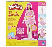 Play-Doh Barbie, Set de muñeca Corazones y cabellos