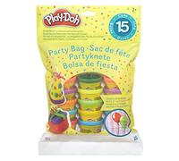 Play-Doh Bolsa de Fiesta - 15 Mini Botes de Plastilina 28 Gramos Cada uno para Regalos en Fiestas - Manualidades de Navidad para Niños y Niñas de 2 Años en adelante