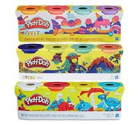 Play-Doh Bulk Mixed Colors, paquete de 12 latas de compuesto para modelar no tσxico (4 oz) (12 latas de 48 oz)