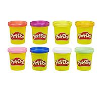 Play-Doh, Color Surtido, Pack 8 Botes (Hasbro E5044EU4)