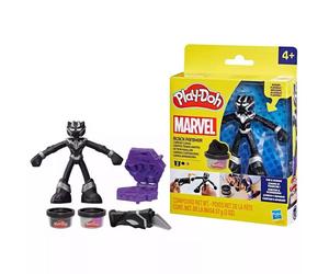 Play-Doh: Conjunto de plastilina de figuras de Marvel - Pantera Negra
