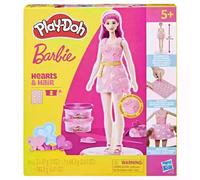 Play-Doh Barbie, Set de muñeca Corazones y cabellos
