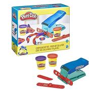Play-Doh Fábrica Loca básica, máquina para Hacer Formas con 2 Colores tóxicos