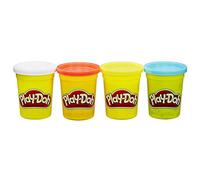 Play-Doh Pack De 4 Botes Clasicos (Hasbro B6508ES1), Color/Modelo Surtido