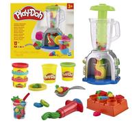 Play-Doh Hasbro Swirlin’ Smoothies, Batidora de Juguete para Niños y Niñas de 3 Años o Más, Juegos de Cocina, Manualidades Creativas