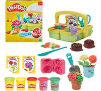 Play-Doh Hasbro Jardín, Juguetes de Jardinería para Niños y Niñas de 3 Años o Más, Manualidades Creativas, Idea de Regalo, Maceta con Flores, Margarita y Rosas